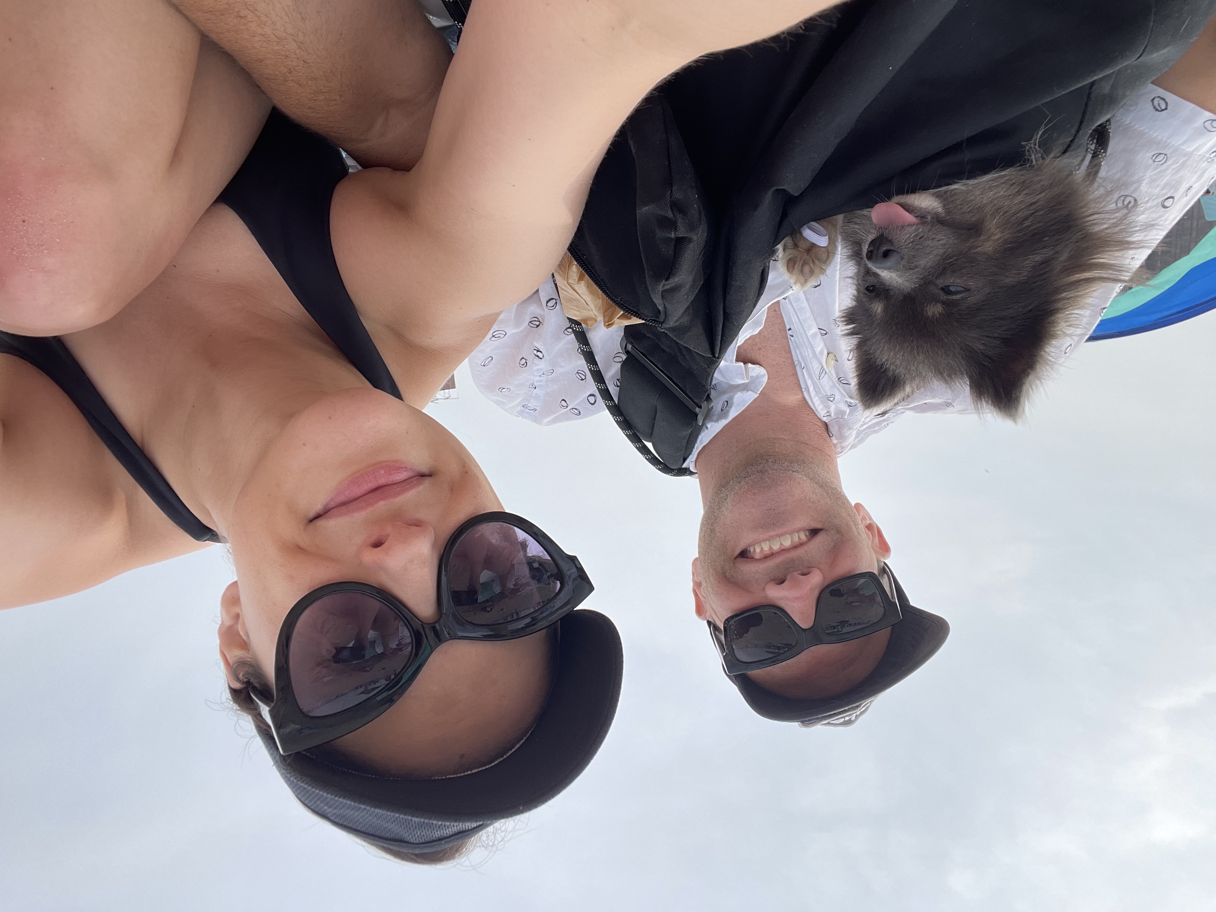 Chris, Amanda, and Mona